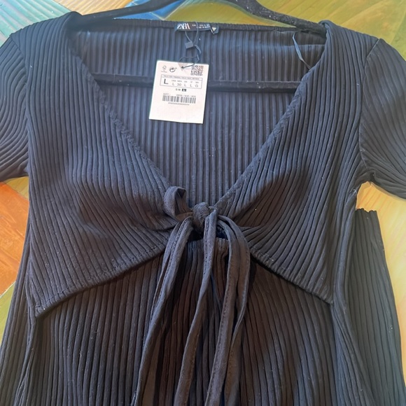 SOLD NWT Zara ribbed dress - Picture 7 of 10